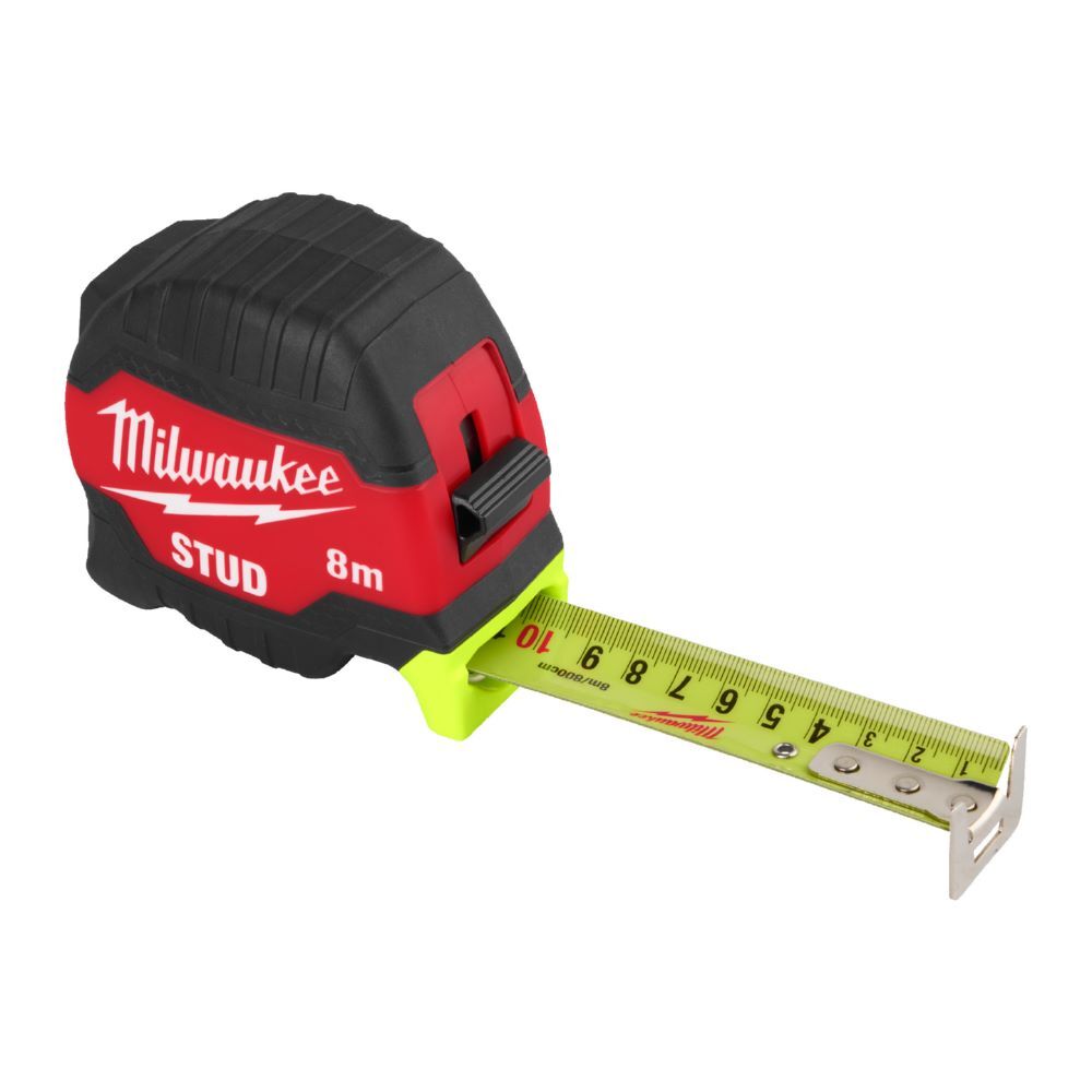 Produktbild Milwaukee STUD Bandmaß 8 meter magnetisch 33 mm breites Band