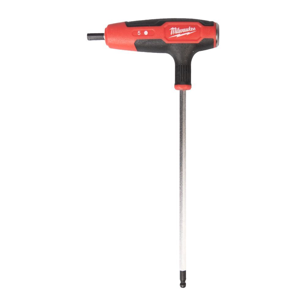 Produktbild Milwaukee Schraubendreher T-Griff Innensechskant mit Softgrip-Auflage 5 mm