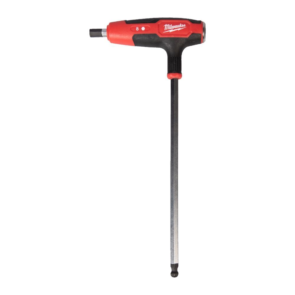 Produktbild Milwaukee Schraubendreher T-Griff Innensechskant mit Softgrip-Auflage 8 mm