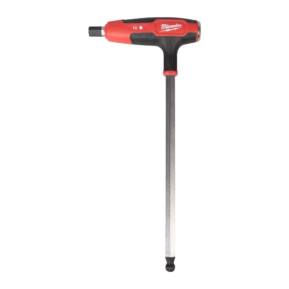 Produktbild Milwaukee Schraubendreher T-Griff Innensechskant mit Softgrip-Auflage 10 mm