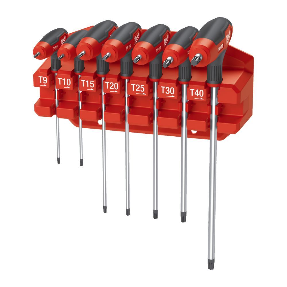 Produktbild T-Griff-Set, TX mit Softgrip-Auflage 7-teilig, TX9, TX10, TX15, TX20, TX25, TX30 bild 2