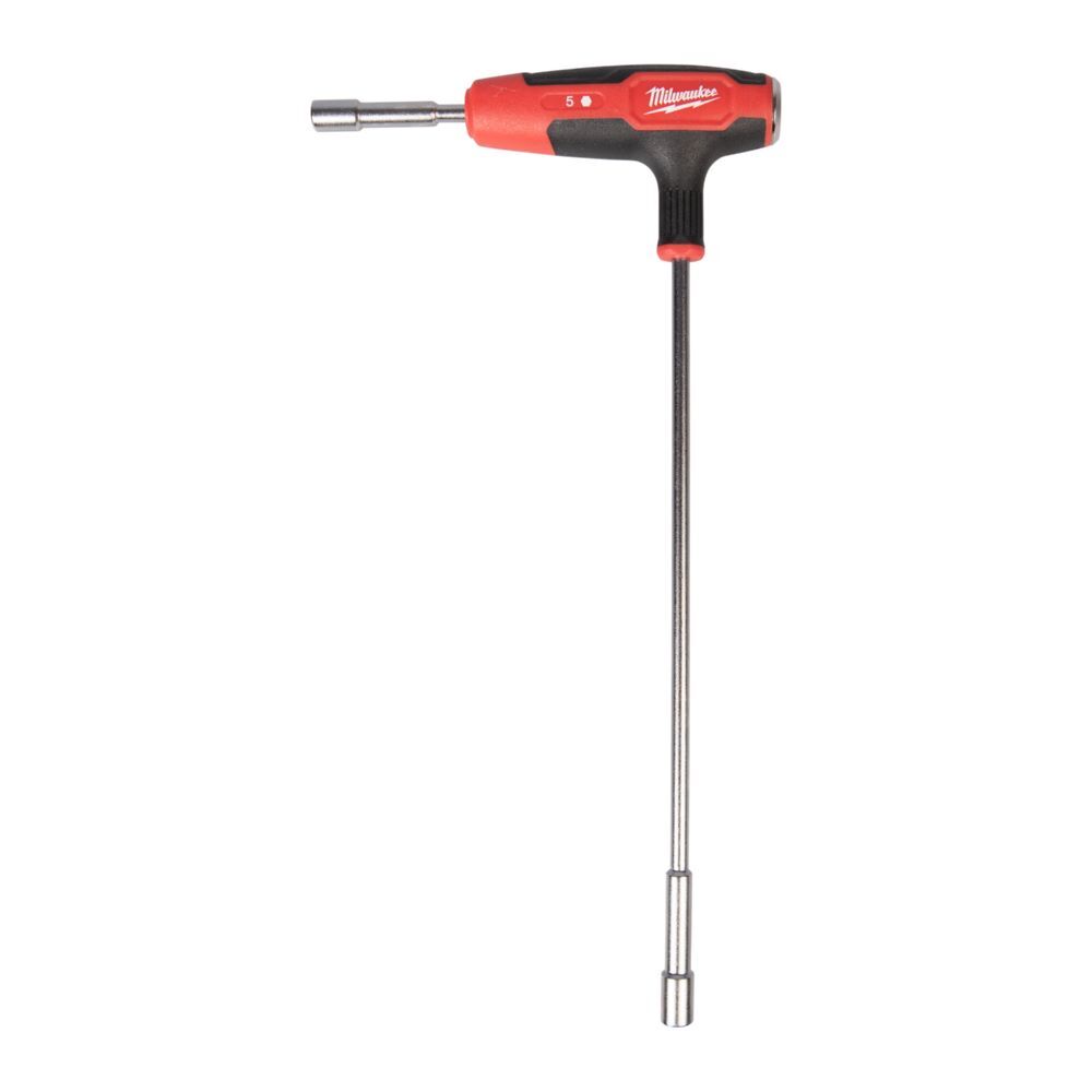 Produktbild Milwaukee T-Griff Steckschlüssel mit Softgrip-Auflage 5 mm
