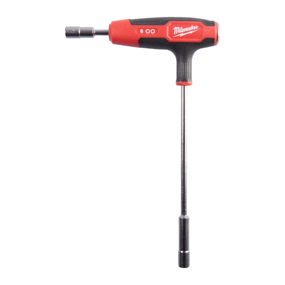 Produktbild Milwaukee T-Griff Steckschlüssel mit Softgrip-Auflage 6 mm