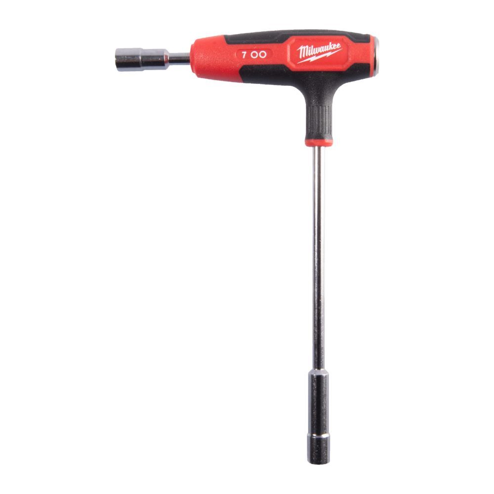 Produktbild Milwaukee Schraubendreher T-Griff Steckschlüssel mit Softgrip-Auflage 7 mm