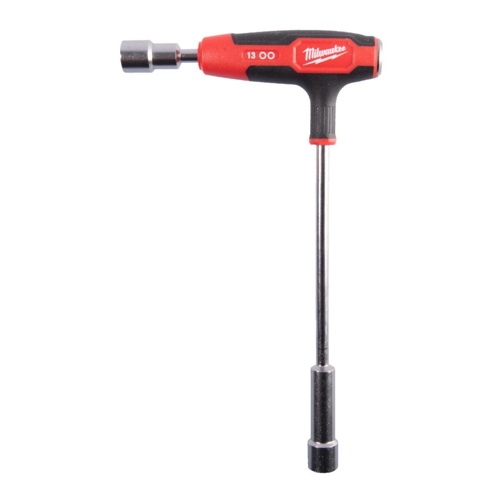 Produktbild Milwaukee T-Griff Steckschlüssel mit Softgrip-Auflage 13 mm