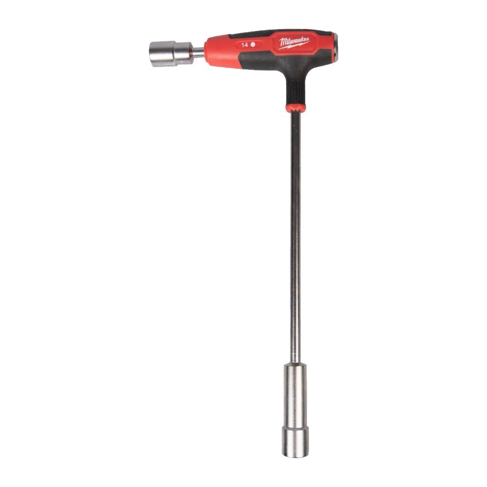 Produktbild Milwaukee T-Griff Steckschlüssel mit Softgrip-Auflage 14 mm