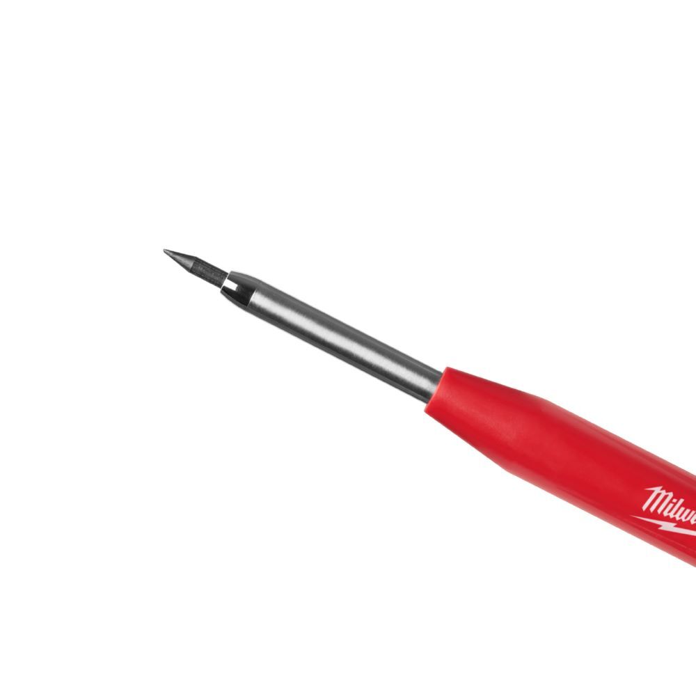 Produktbild Milwaukee Tiefloch-Baumarker mit 10 Graphitminen in Nachfüllbox