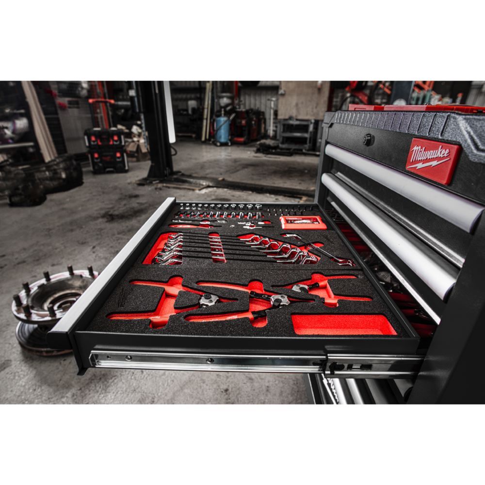 Produktbild TOOLGUARD Werkstattwagen 69 cm / 27, grau mit 7 Schubladen bild 5