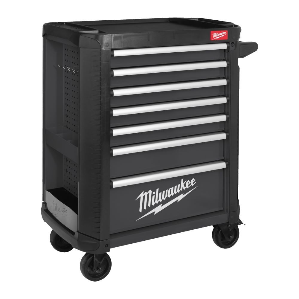 Produktbild Milwaukee TOOLGUARD Werkstattwagen 78 cm / 30 Zoll grau mit 7 Schubladen