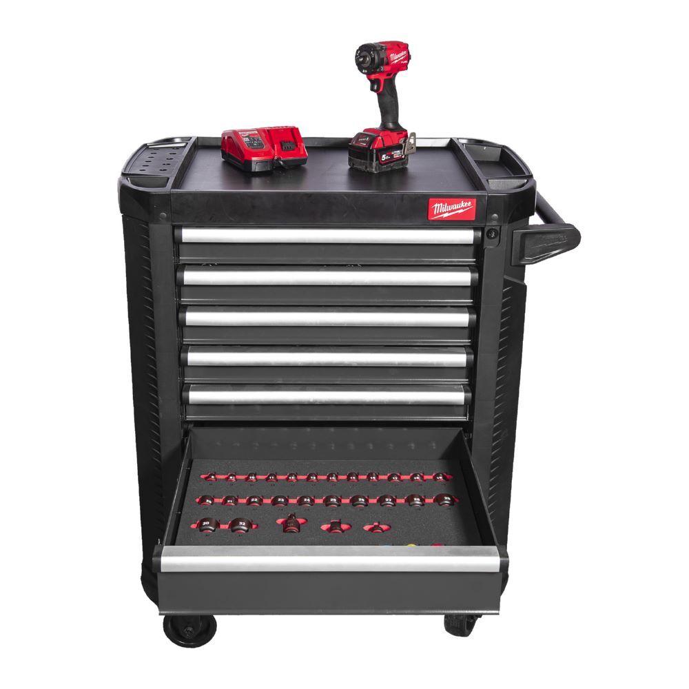 Produktbild 30 / 78 cm TOOLGUARD Werkstattwagen mit Werkzeugbestückung, Premium Version 246 bild 5