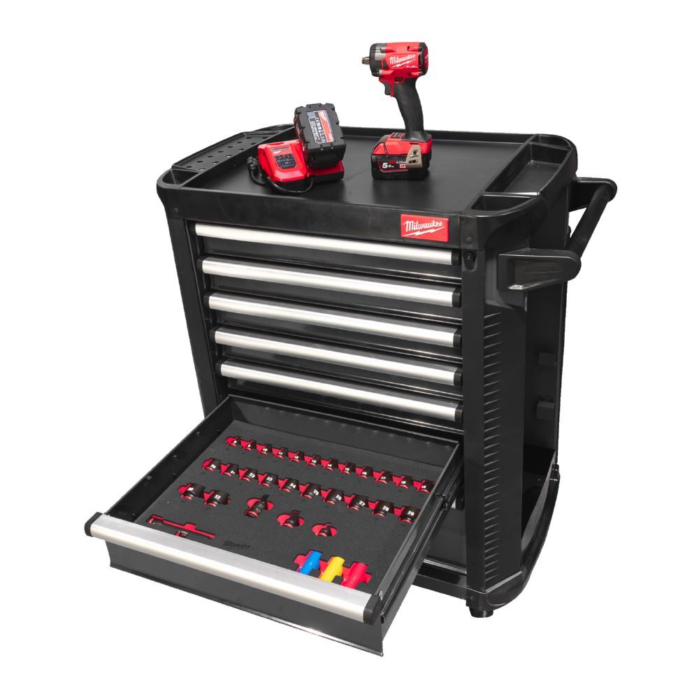 Produktbild 30 / 78 cm TOOLGUARD Werkstattwagen mit Werkzeugbestückung, Premium Version 246 bild 6