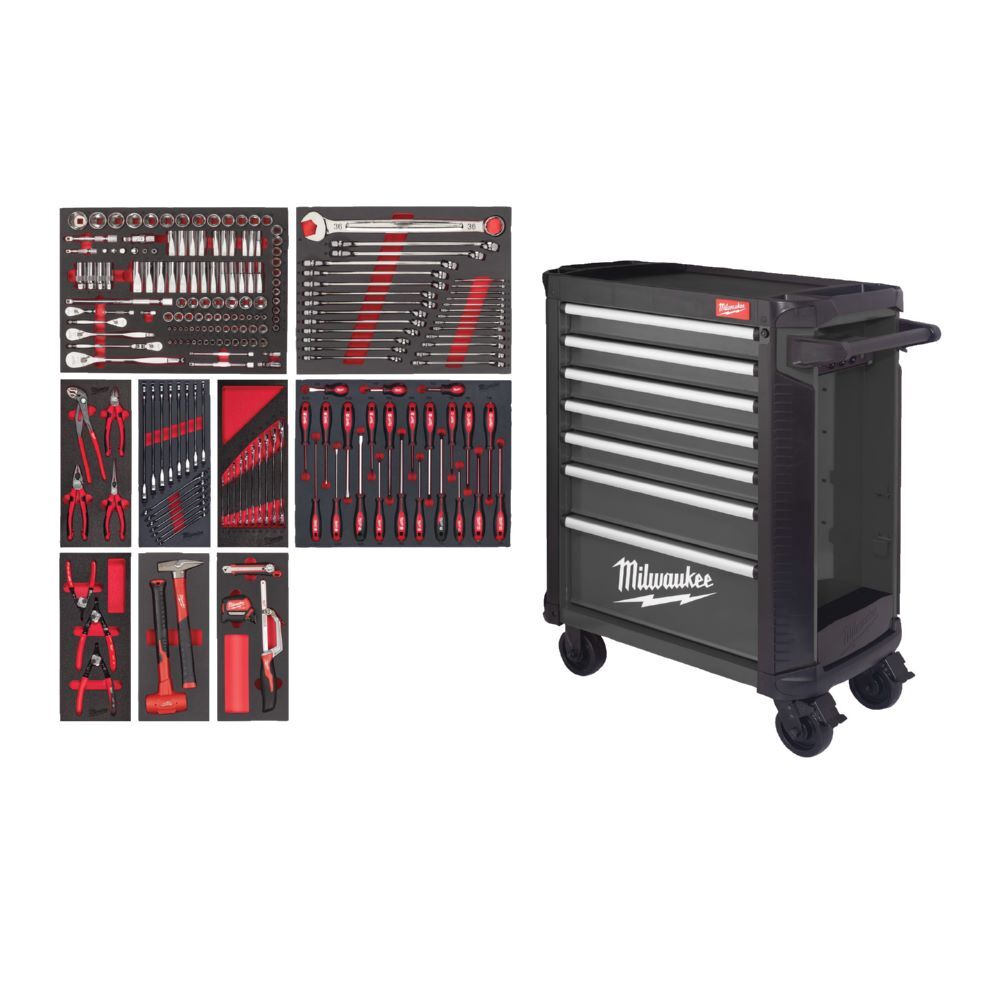 Produktbild 30 / 78 cm TOOLGUARD Werkstattwagen mit Werkzeugbestückung, Standard Version 20 bild 3
