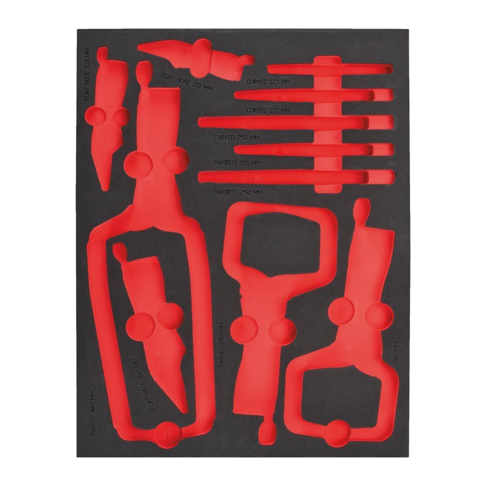 Milwaukee Elektrowerkzeuge TORQUE LOCK Gripzangen für Werkstattwagen 78 cm Ersatz-Einlage 3/3 Produktbild Milwaukee Elektrowerkzeuge TORQUE LOCK Gripzangen für Werkstattwagen 78 cm Ersatz-Einlage 3/3