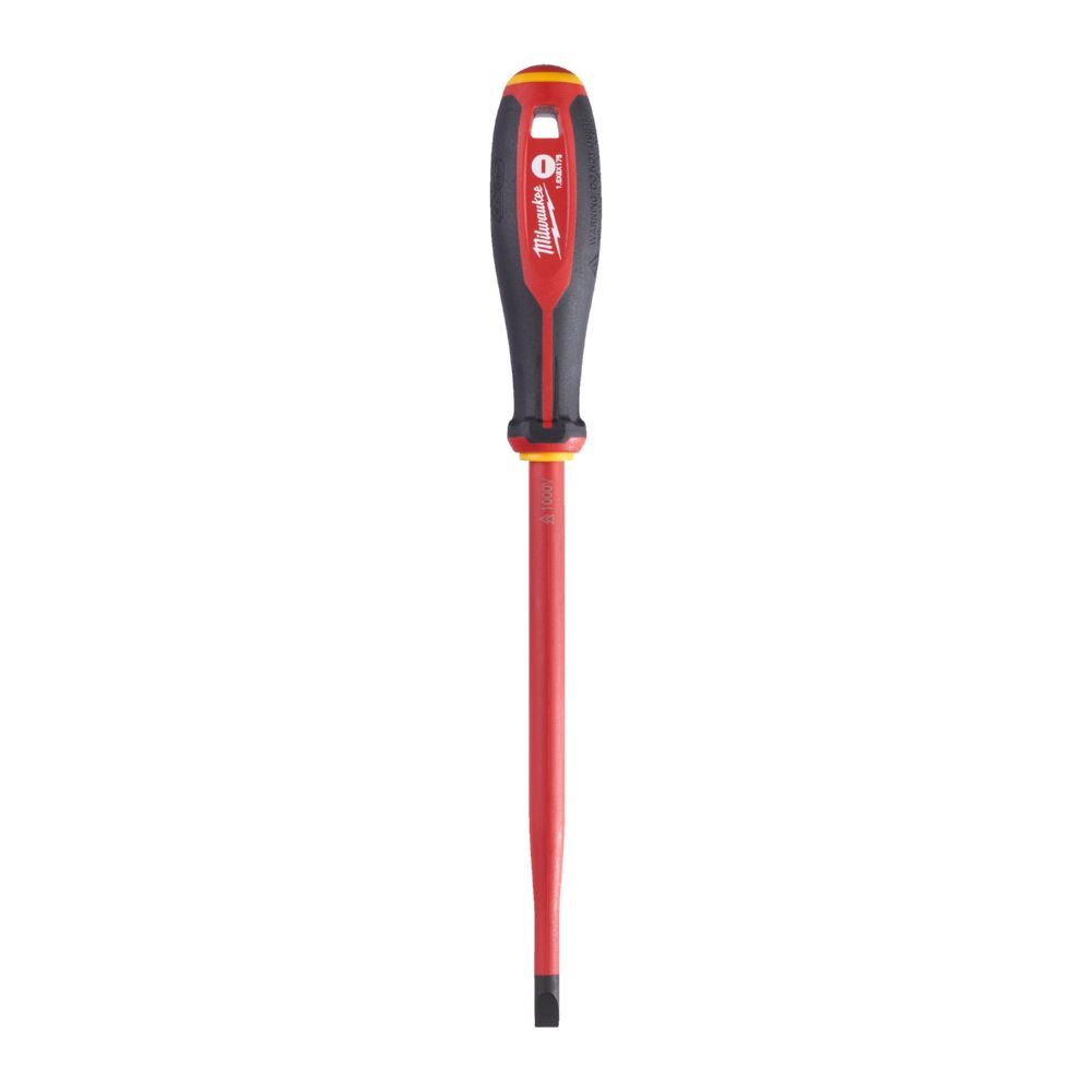 Milwaukee Tri-Lobe Schraubendreher Schlitzt VDE geprüft 1,6 x 8 x 175 Produktbild Milwaukee Tri-Lobe Schraubendreher Schlitzt VDE geprüft 1,6 x 8 x 175