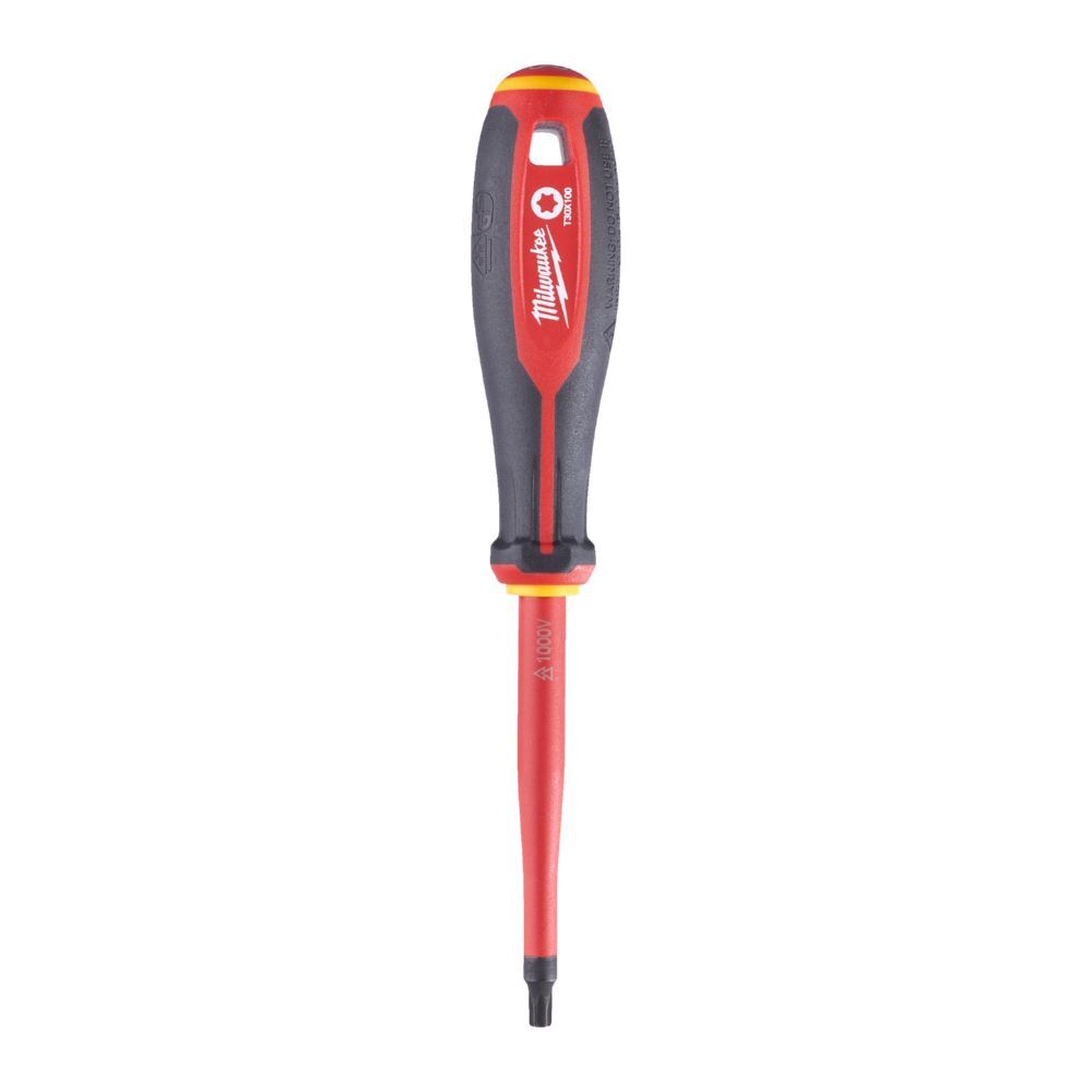 Milwaukee Tri-Lobe Schraubendreher T30 x 100 VDE geprüft Produktbild Milwaukee Tri-Lobe Schraubendreher T30 x 100 VDE geprüft