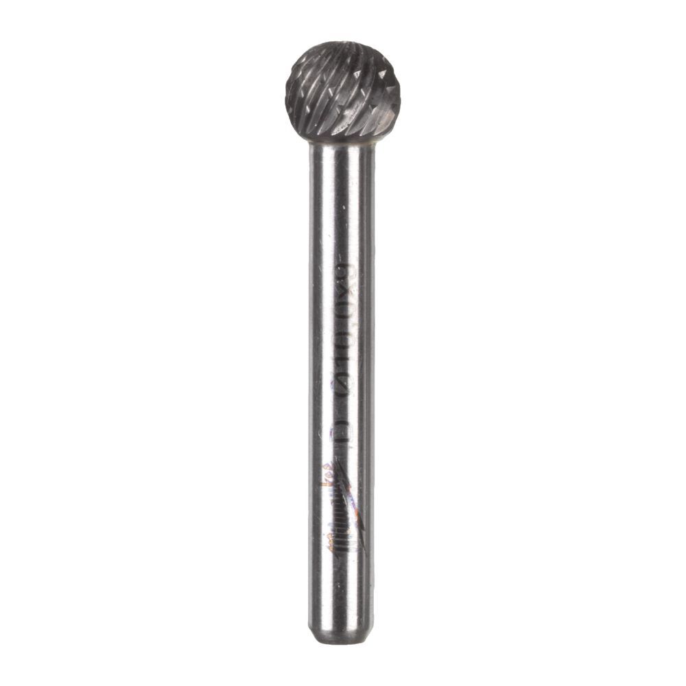 Milwaukee Elektrowerkzeuge HM Fräser Typ D kugelförmiger Kopf 6 x 12,7 mm Produktbild Milwaukee Elektrowerkzeuge HM Fräser Typ D kugelförmiger Kopf 6 x 12,7 mm