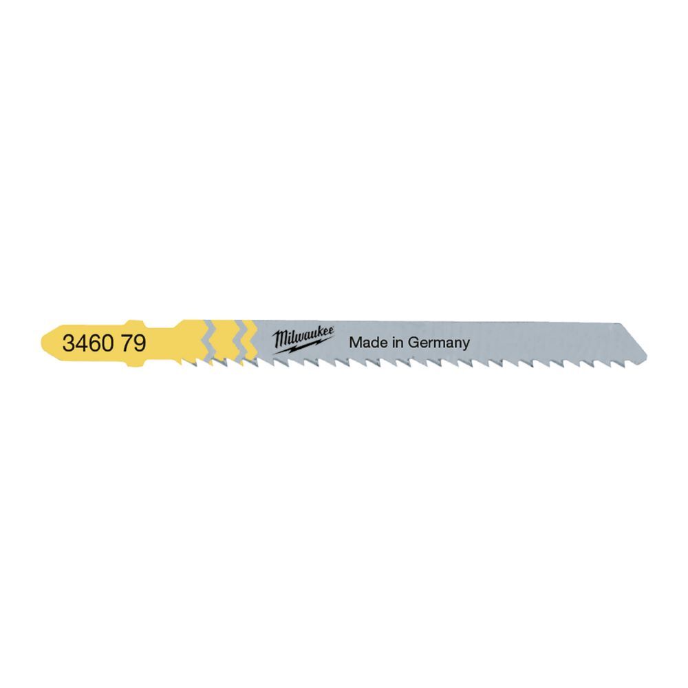 Milwaukee Stichsägeblatt Holz 75 x 2,5 mm T101BR umgekehrte Verzahnung Produktbild Milwaukee Stichsägeblatt Holz 75 x 2,5 mm T101BR umgekehrte Verzahnung