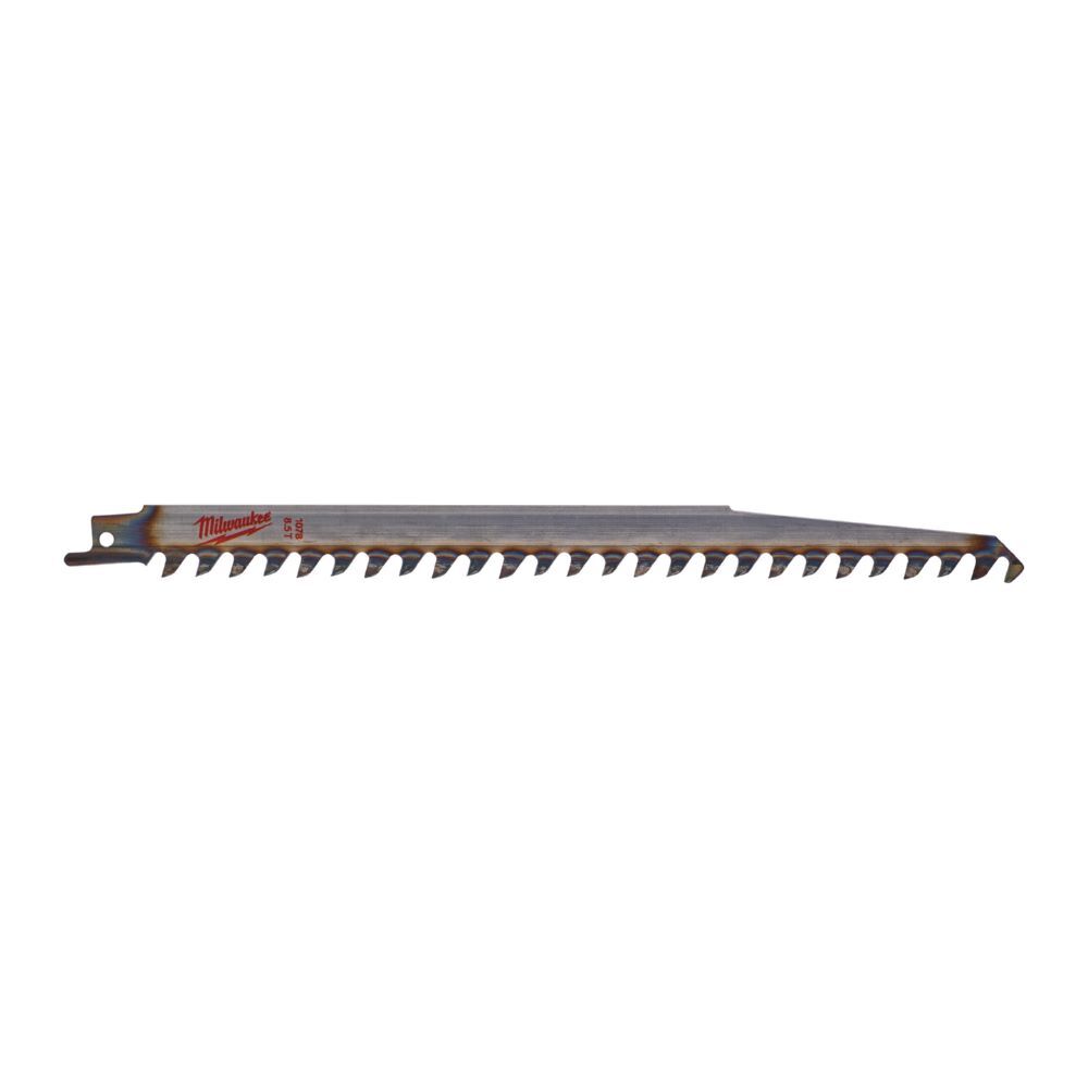 Milwaukee Säbelsägeblatt unlackiert Holz 240 x 8,5 mm Produktbild Milwaukee Säbelsägeblatt unlackiert Holz 240 x 8,5 mm