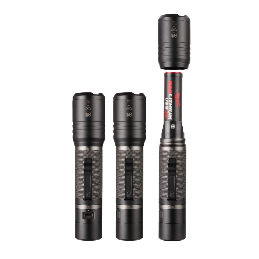 Milwaukee USB Akku Taschenlampe bis 2 m L4FL2000-301 Produktbild Milwaukee USB Akku Taschenlampe bis 2 m L4FL2000-301 bild 3