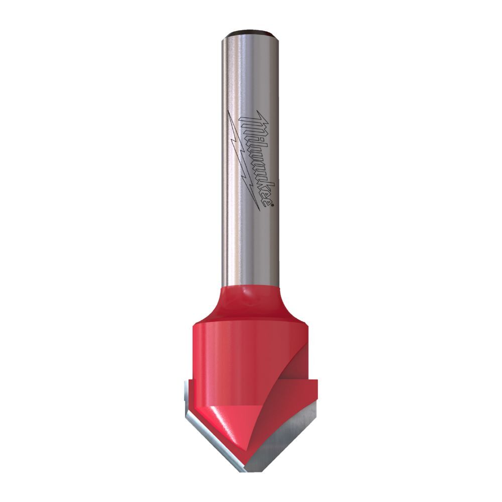 Produktbild Milwaukee V-Nutfräser für Aluminium 8 mm Schaft 18 x 60 mm