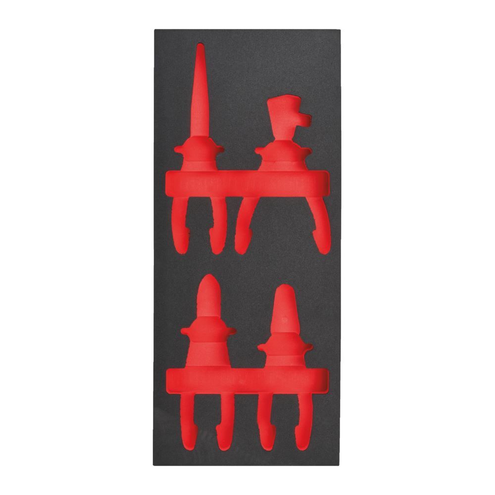 Milwaukee Elektrowerkzeuge Ersatz Einlage 1/3 für VDE Zangen für Werkstattwagen 78 cm Produktbild Milwaukee Elektrowerkzeuge Ersatz Einlage 1/3 für VDE Zangen für Werkstattwagen 78 cm