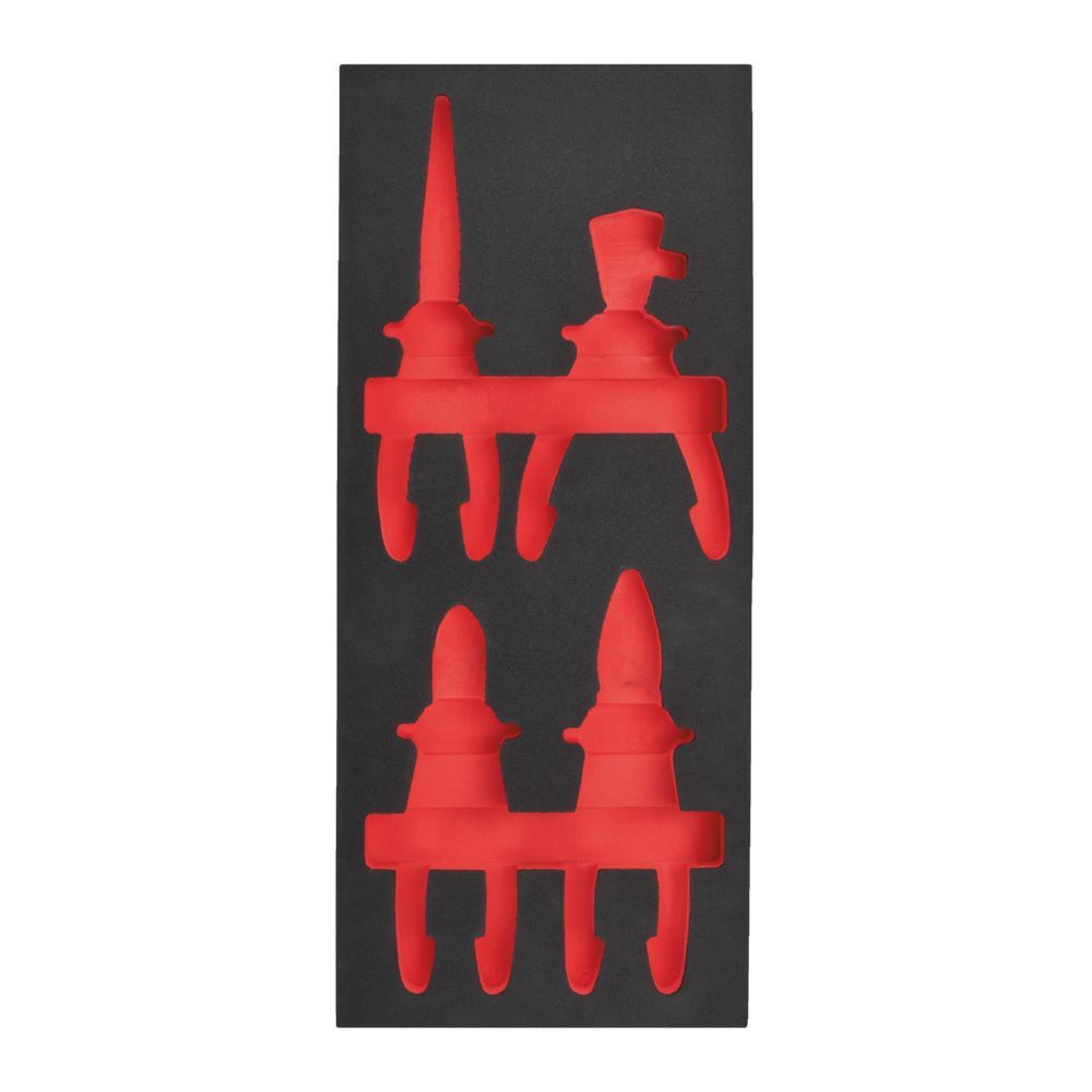 Milwaukee Elektrowerkzeuge für VDE Zangen, für Werkstattwagen 78 cm Ersatz-Einlage 1/3 Produktbild Milwaukee Elektrowerkzeuge für VDE Zangen, für Werkstattwagen 78 cm Ersatz-Einlage 1/3