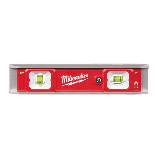 Produktbild Milwaukee Wasserwaage Torpedo LED 23 cm lang magnetisch