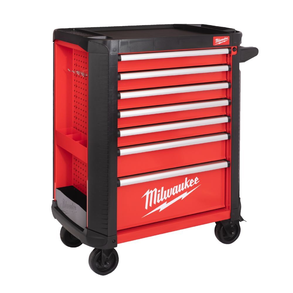Milwaukee Werkstattwagen SRC30-1 810 x 524 x 1064 cm 7 Schubladen Produktbild Milwaukee Werkstattwagen SRC30-1 810 x 524 x 1064 cm 7 Schubladen