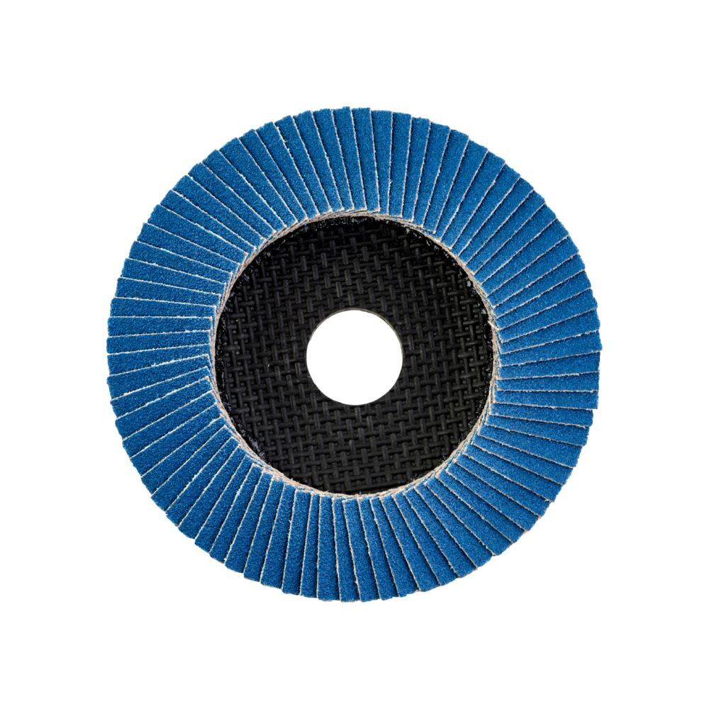 Milwaukee K80 Fächerschleifscheibe 115 mm SL50 Zirkonkorund Produktbild Milwaukee K80 Fächerschleifscheibe 115 mm SL50 Zirkonkorund