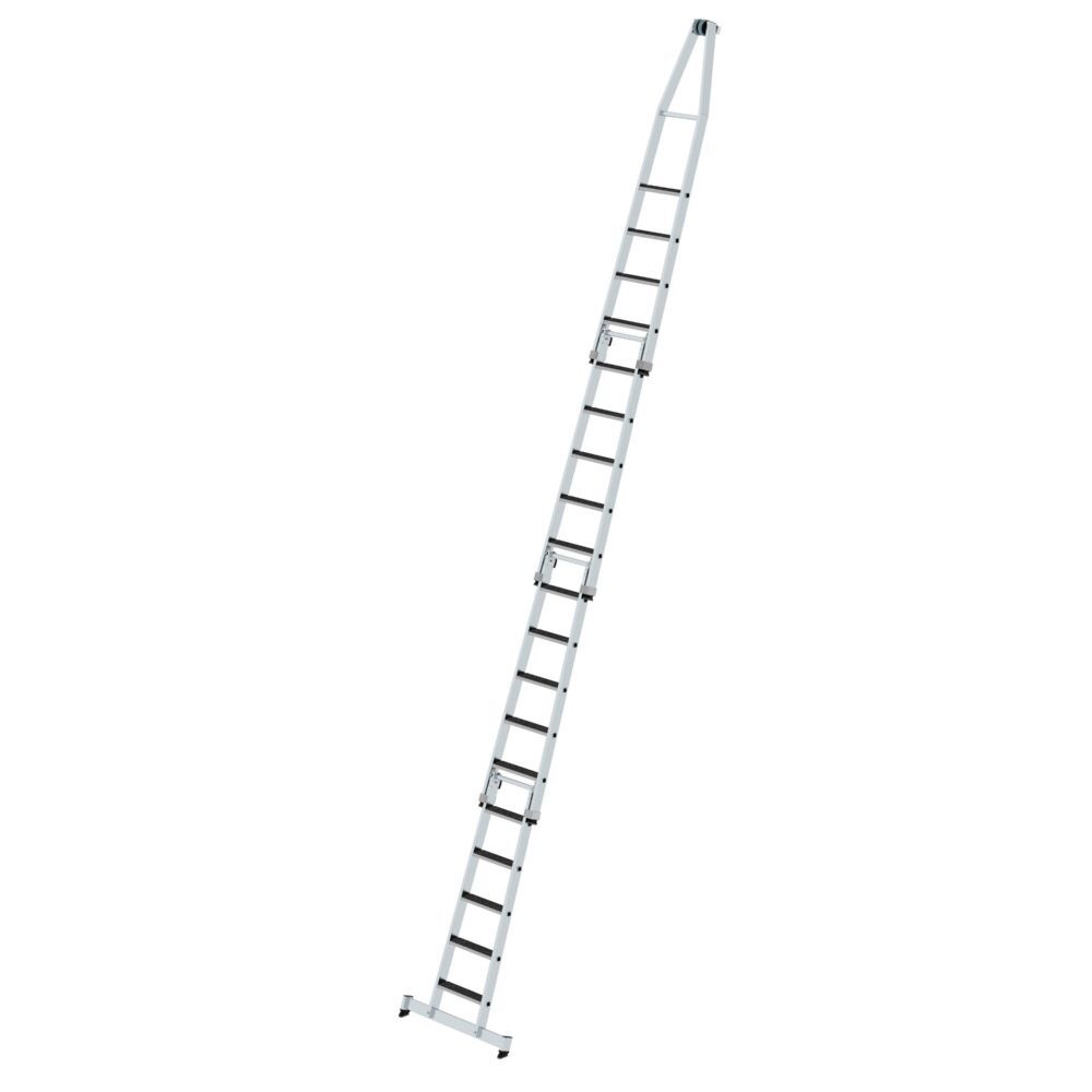 Munk Stufen Glasreinigerleiter Satz 4 teilig 6370 mm nivello Traverse clip step R13 Produktbild Munk Stufen Glasreinigerleiter Satz 4 teilig 6370 mm nivello Traverse clip step R13