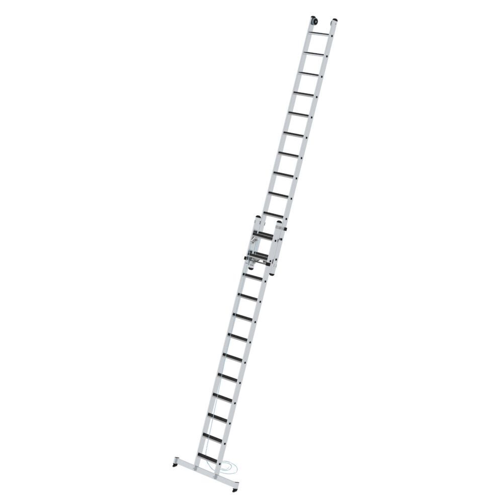 Munk Stufen Seilzugleiter 2x12 Stufen 6420 mm 2 teilig mit nivello Traverse R13 Produktbild Munk Stufen Seilzugleiter 2x12 Stufen 6420 mm 2 teilig mit nivello Traverse R13