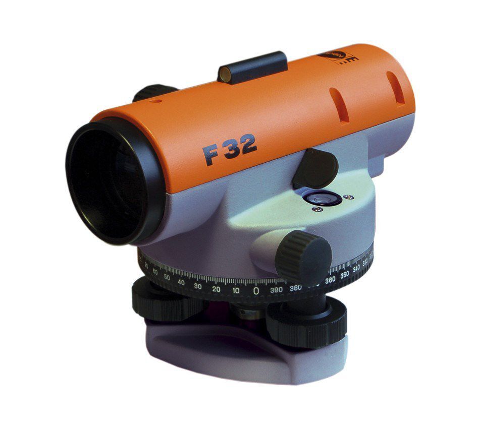 Nedo Nivellier F32 400 Gon-Teilkreis orange Produktbild Nedo Nivellier F32 400 Gon-Teilkreis orange