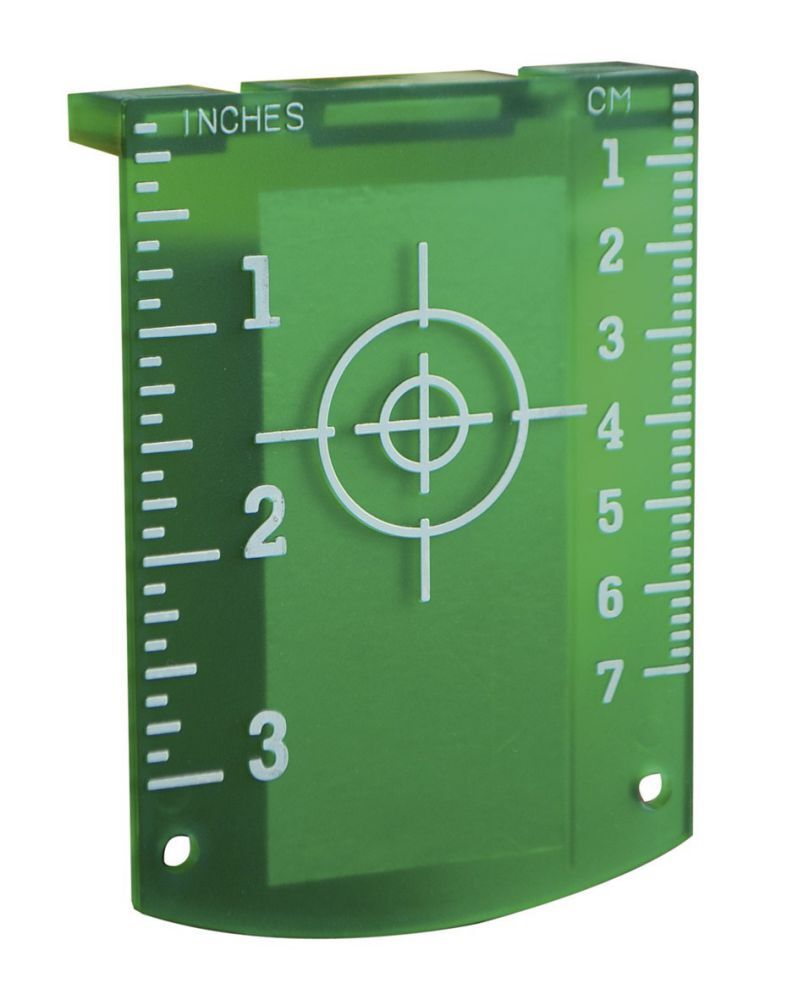 NEDO Laser - Zieltafel mm / Inch - Teilung mit Magnet für grünen Laser Produktbild NEDO Laser - Zieltafel mm / Inch - Teilung mit Magnet für grünen Laser