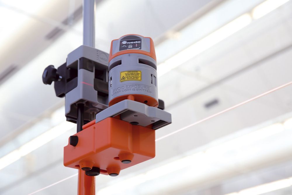 Nedo Teleskopklemmstange NEDO ca. 1516mm-3400mm orange / grau Produktbild Nedo Teleskopklemmstange NEDO ca. 1516mm-3400mm orange / grau bild 3