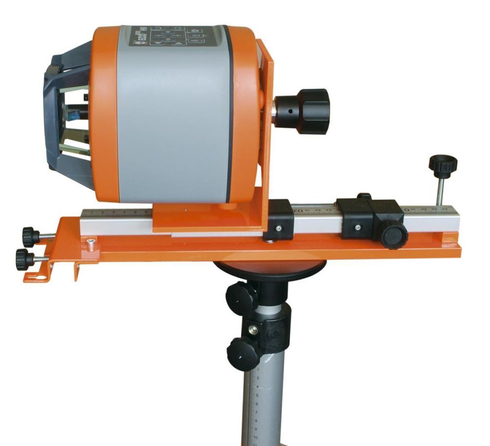 Nedo Wandhalter-S verstellbar reinorange RAL 2004 Produktbild Nedo Wandhalter-S verstellbar reinorange RAL 2004 bild 2