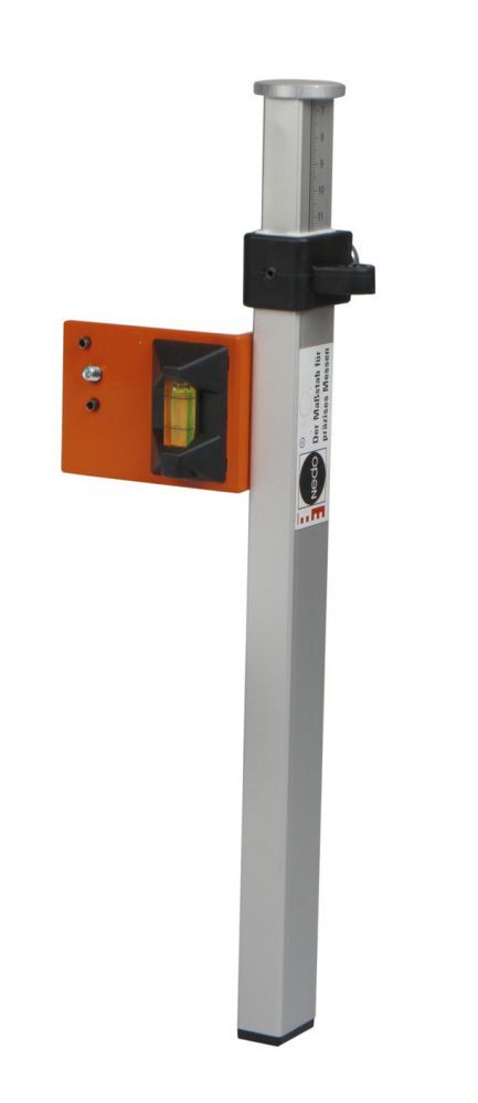 Nedo Miniflexilatte für Fassadenbau für Commander 2 mit mm-Skala & Libellen 65 bis 28 Produktbild Nedo Miniflexilatte für Fassadenbau für Commander 2 mit mm-Skala & Libellen 65 bis 28