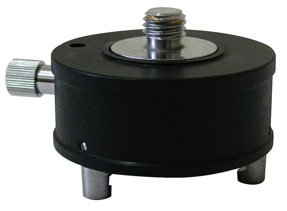 Nedo Dreifuß-Adapter drehbar 5/8'' Gewinde AL15 schwarz Produktbild Nedo Dreifuß-Adapter drehbar 5/8'' Gewinde AL15 schwarz