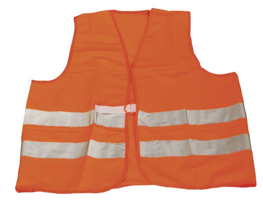 Nedo Warnweste EN471 Klasse 2 orange Polyester Produktbild Nedo Warnweste EN471 Klasse 2 orange Polyester