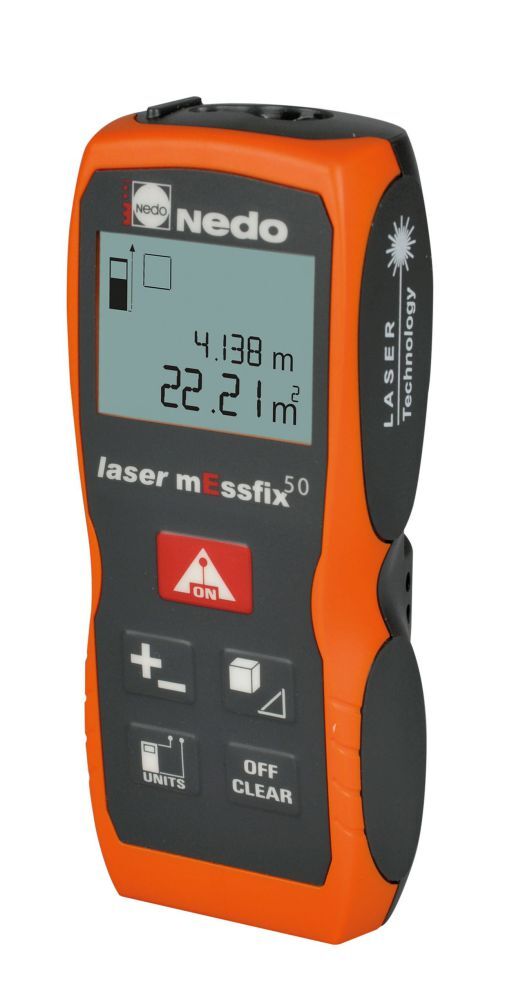 Nedo Lasermessfix 50 Entfernungsmesser Produktbild Nedo Lasermessfix 50 Entfernungsmesser