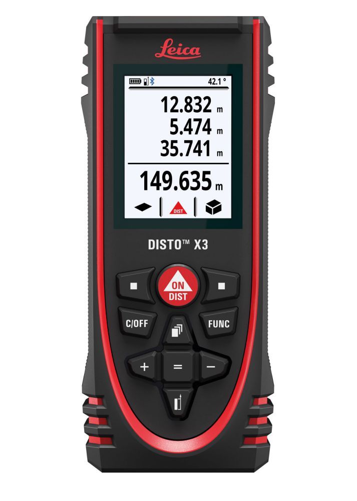 Leica DISTO X3 Handlasermeter Produktbild Leica DISTO X3 Handlasermeter