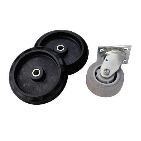 Nilfisk Lenkrollen Set für Scheuersaugmaschine schwarz Produktbild Nilfisk Lenkrollen Set für Scheuersaugmaschine schwarz