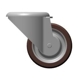 Nilfisk Lenkrollen Durchmesser 80 mm SS 2 Stück SET Produktbild Nilfisk Lenkrollen Durchmesser 80 mm SS 2 Stück SET