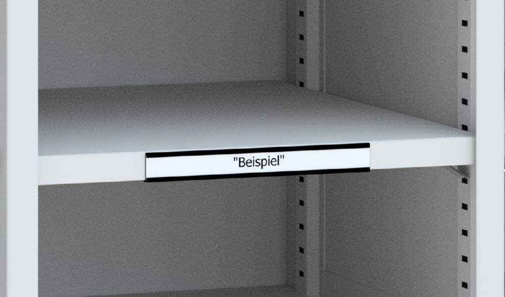 Produktbild PAVOY Beschriftungsleiste aufsteckbar 150 mm