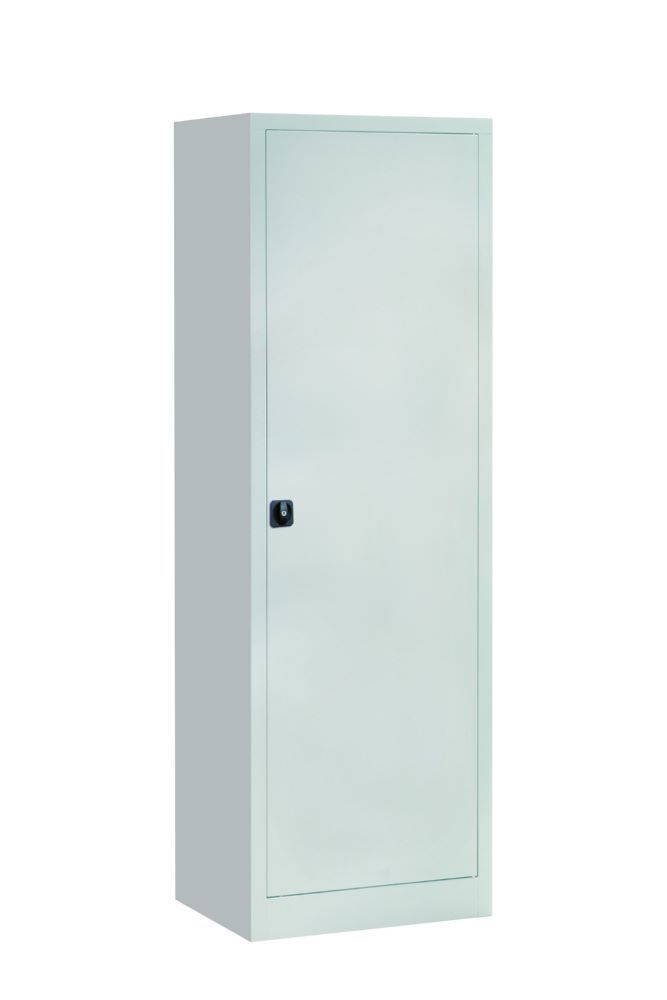 Produktbild PAVOY Flügeltürenschrank 1950x640x400 mm 4 Böden verzinkt RAL 7035