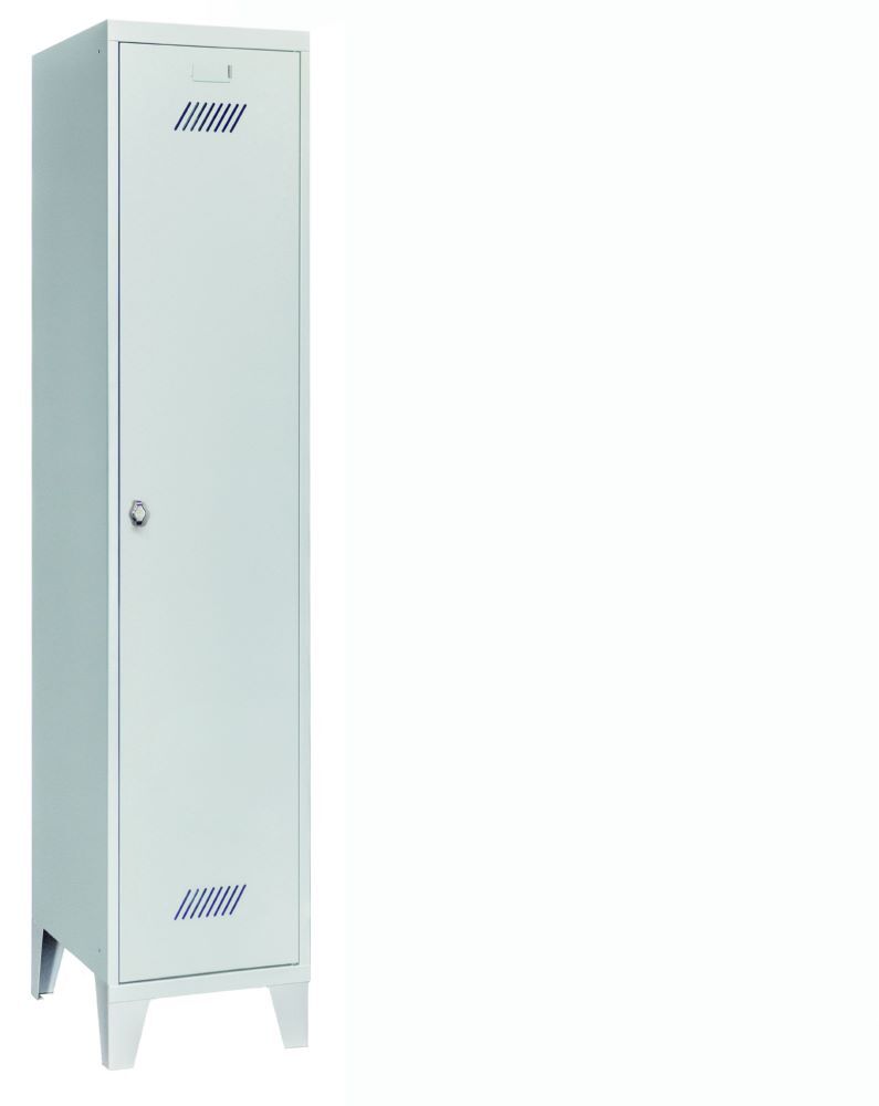 Produktbild PAVOY Garderobenschrank mit Füßen 1850x400x500 mm 1 Abteile RAL 7035