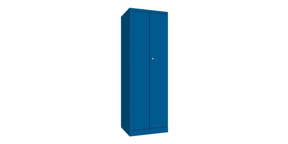 Produktbild PAVOY Kleider Wäscheschrank 1800x600x500 mm 2 Abteile RAL 5010