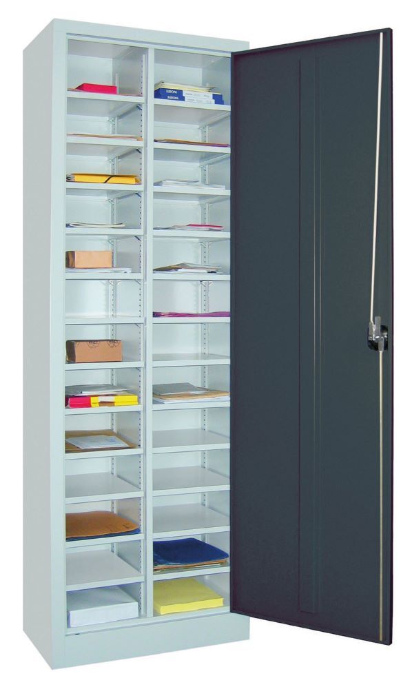 Produktbild PAVOY Sortierschrank 1950x640x400 mm RAL 7035/7016