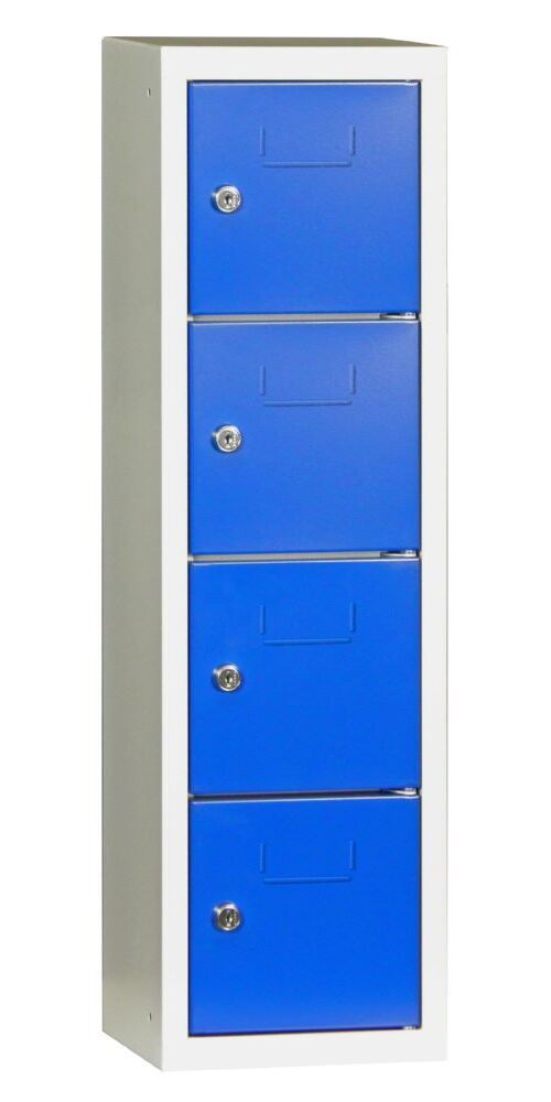 Produktbild PAVOY System Kleinfachschrank 778x225x200 mm 4 Fächer RAL 7035/5010