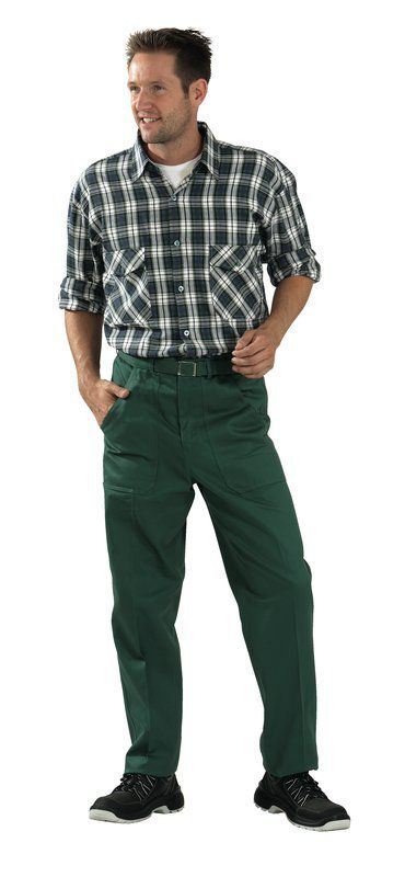 Planam BW 290 Arbeitskleidung Bundhose Arbeitshose mittelgrün Größe 29 Produktbild Planam BW 290 Arbeitskleidung Bundhose Arbeitshose mittelgrün Größe 29 bild 2