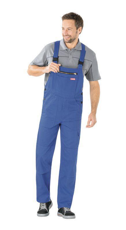 Planam BW 290 Arbeitskleidung Arbeitshose Cargo Latzhose kornblau Größe 64 Produktbild Planam BW 290 Arbeitskleidung Arbeitshose Cargo Latzhose kornblau Größe 64 bild 2